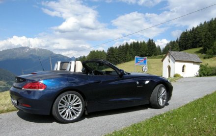 BMW Z4 in Alto Adige - TurismoinAuto.com